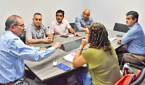 Reunión del gabinete de gestión