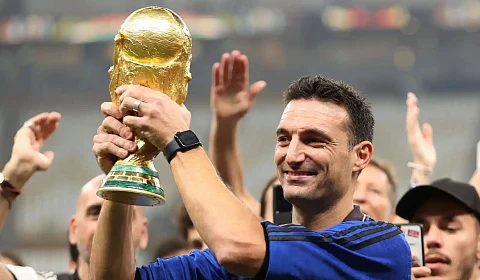 Lionel Scaloni, entrenador de la Selección Argentina