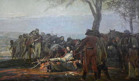 Agonía del héroe gaucho