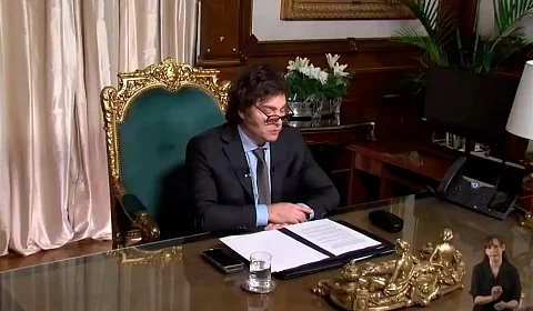 Javier Milei, Presidente de la Nación
