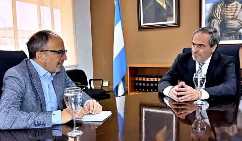 Gustavo Federico Palmieri y Pedro García Castiella