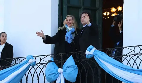 Karina y Javier Milei