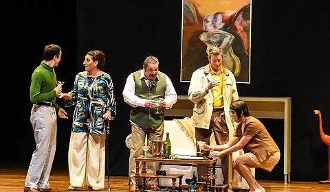 Última función de 'Una visita nocturna' en el Salón Auditórium