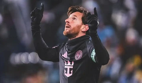 Messi también golea a 16 grados bajo cero Lionel Messi en Kansas City