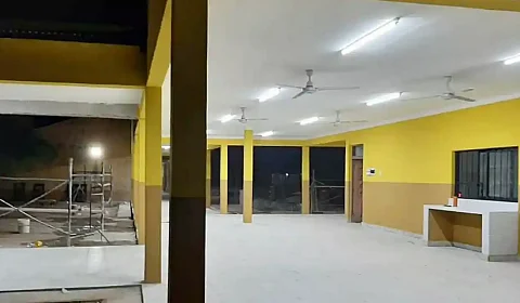 El gobierno de Salta amplía la escuela nº 4555 de Alto La Sierra Obras en la escuela nº 4555