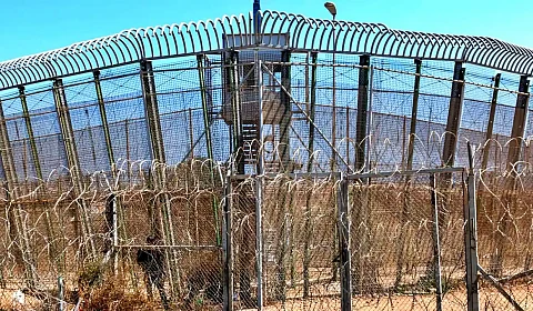 El 'muro' de Aguas Blancas Valla de Melilla