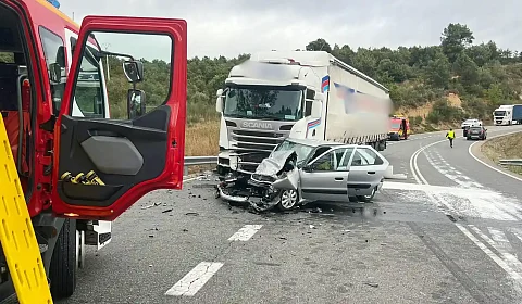 Fiscales investigan un grave accidente de circulación en Coronel Olleros Imagen de archivo