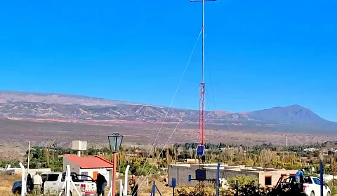 Dos nuevas estaciones meteorológicas automáticas funcionarán en Cachi y Tolar Grande Nueva estación meteorológica en Cachi