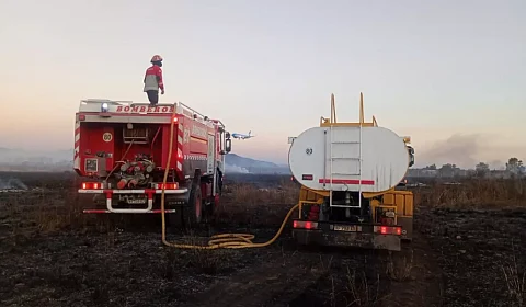 Sofocados varios incendios de pastizales en Salta y San Luis