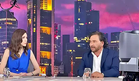Sáenz reafirma en Buenos Aires que pedirá a Milei obras para el desarrollo de Salta y el Norte argentino Gustavo Sáenz en la televisión de Buenos Aires