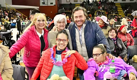 Sáenz asiste en el Delmi a la celebración por los 60 años de Hirpace Gustavo Sáenz en el festival de Hirpace