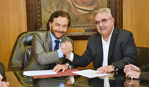 Los gobernadores de Salta y Catamarca acuerdan impulsar el proyecto minero Diablillos-Plata Gustavo Sáenz y Raúl Jalil