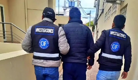 No ingresará en prisión el excajero de la Caja de Abogados tras su condena a tres años Momento de la detención del cajero