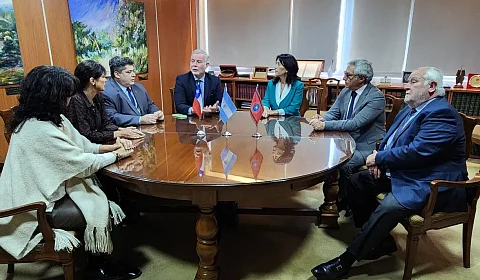El Cónsul General de Chile visita la Corte de Justicia de Salta