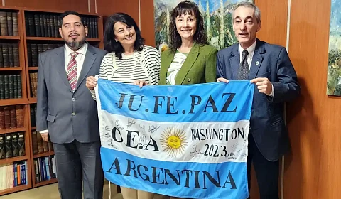 Del tablón a los estrados: Jueces, pero sobre todo, hinchas Barrionuevo, Nallim, Gauffin y Vega