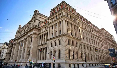 Jueces que premian a abogados y a estudiantes de Derecho Edificio de la Corte Suprema de Justicia de la Nación, en Buenos Aires