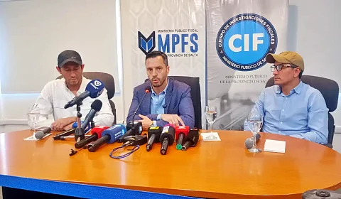Detallado informe de los fiscales sobre el hallazgo del cadáver de Cordeyro Rueda de prensa de los fiscales - Imagen de archivo