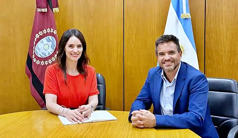 Los ministros de Turismo de Salta y Jujuy se reúnen para acordar una agenda común Manuela Arancibia y Federico Posadas