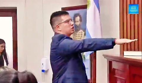 Los motivos que impiden una nueva expulsión del concejal Pablo Emanuel López López jura, no en Corea del Norte, sino en Salta