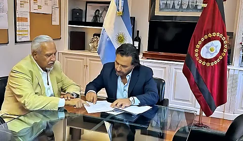 Romero se compromete con Sáenz a trabajar en el Congreso por 'los recursos que Salta merece' Romero y Sáenz reunidos en la residencia oficial