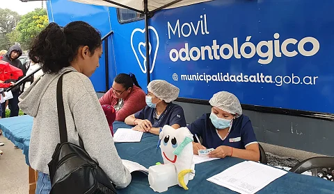 Consultorio odontológico móvil atiende esta semana en la UNSa